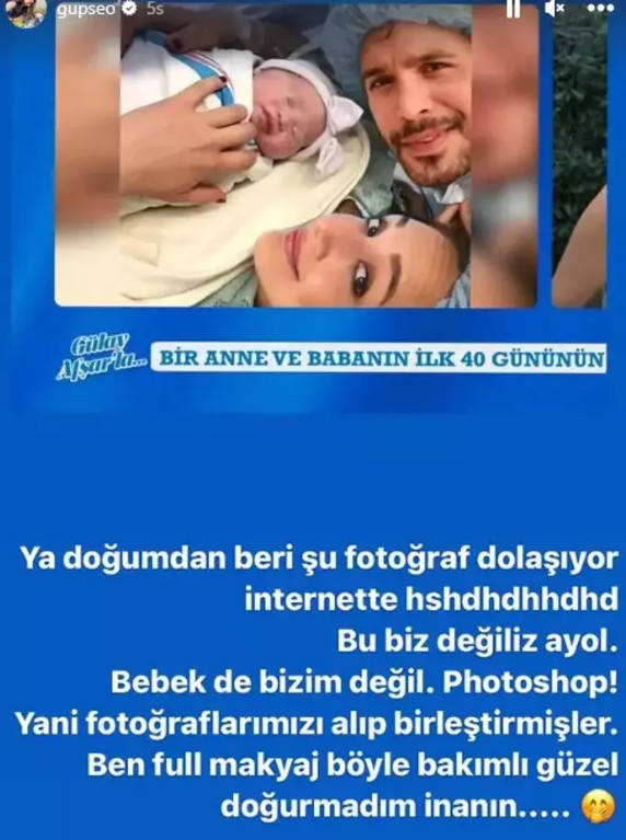 'Bu biz değiliz! Bebek de bizim değil'